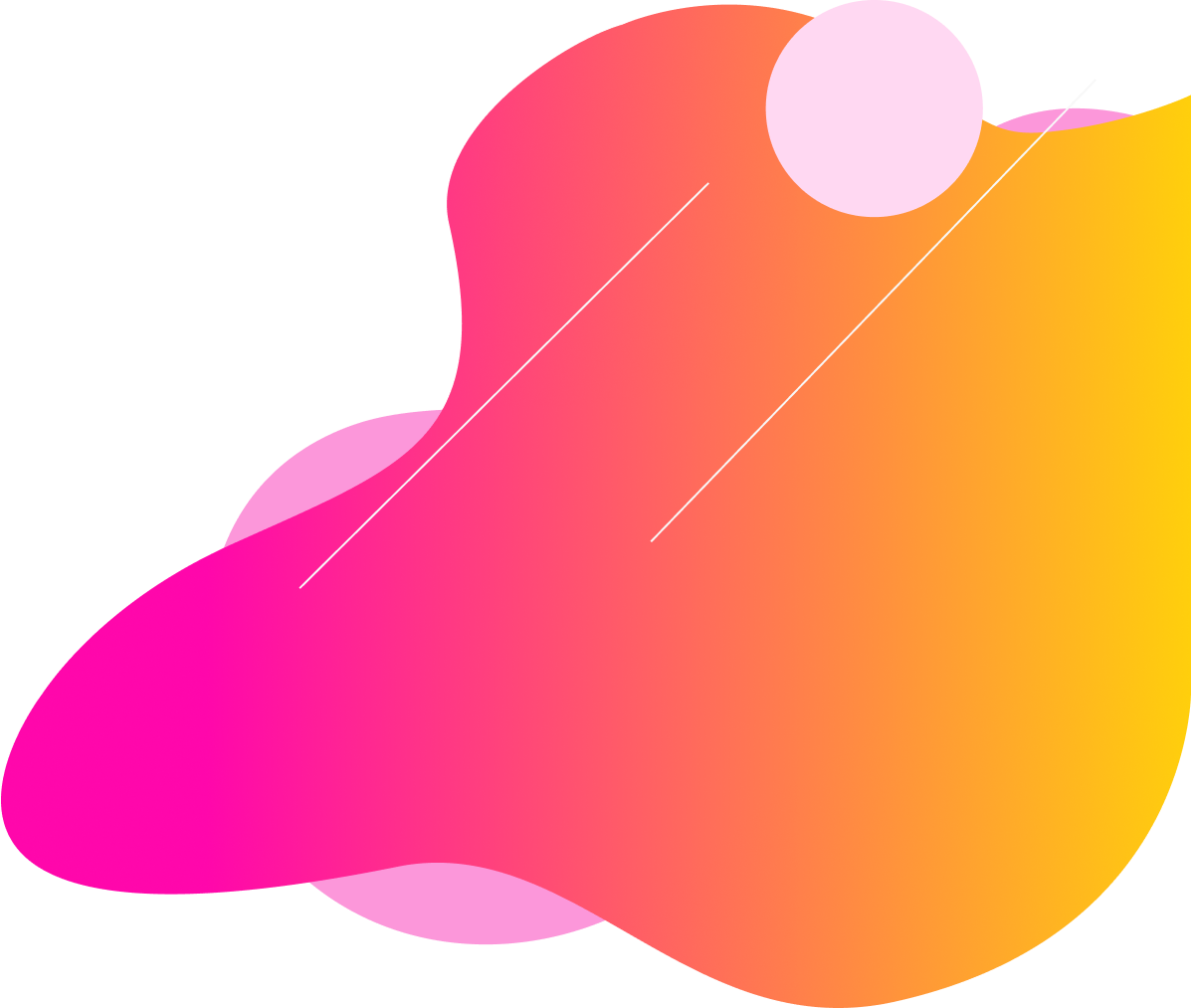 pink bg shape
